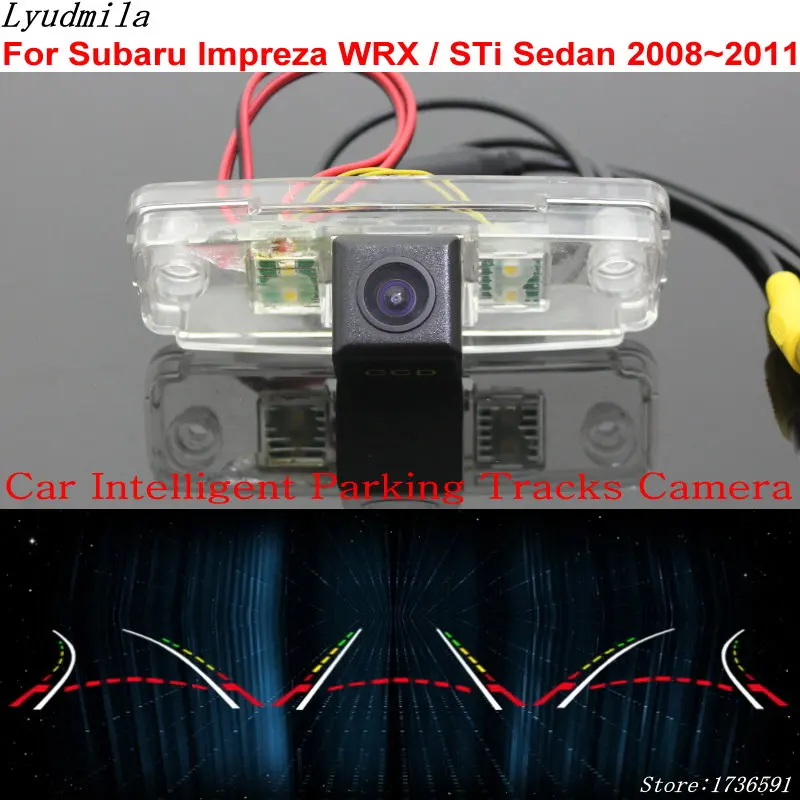 Lyudмила Автомобильная интеллектуальная парковочная камера для Subaru Impreza WRX / STi Sedan
