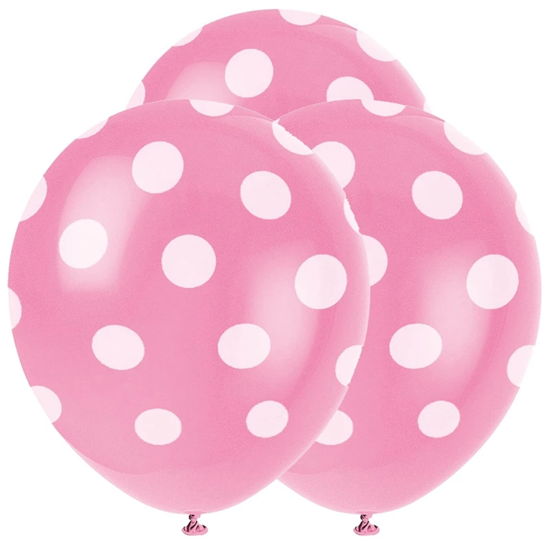 30 см горошек латексные шары (розовый)|Воздушные и аксессуары| |