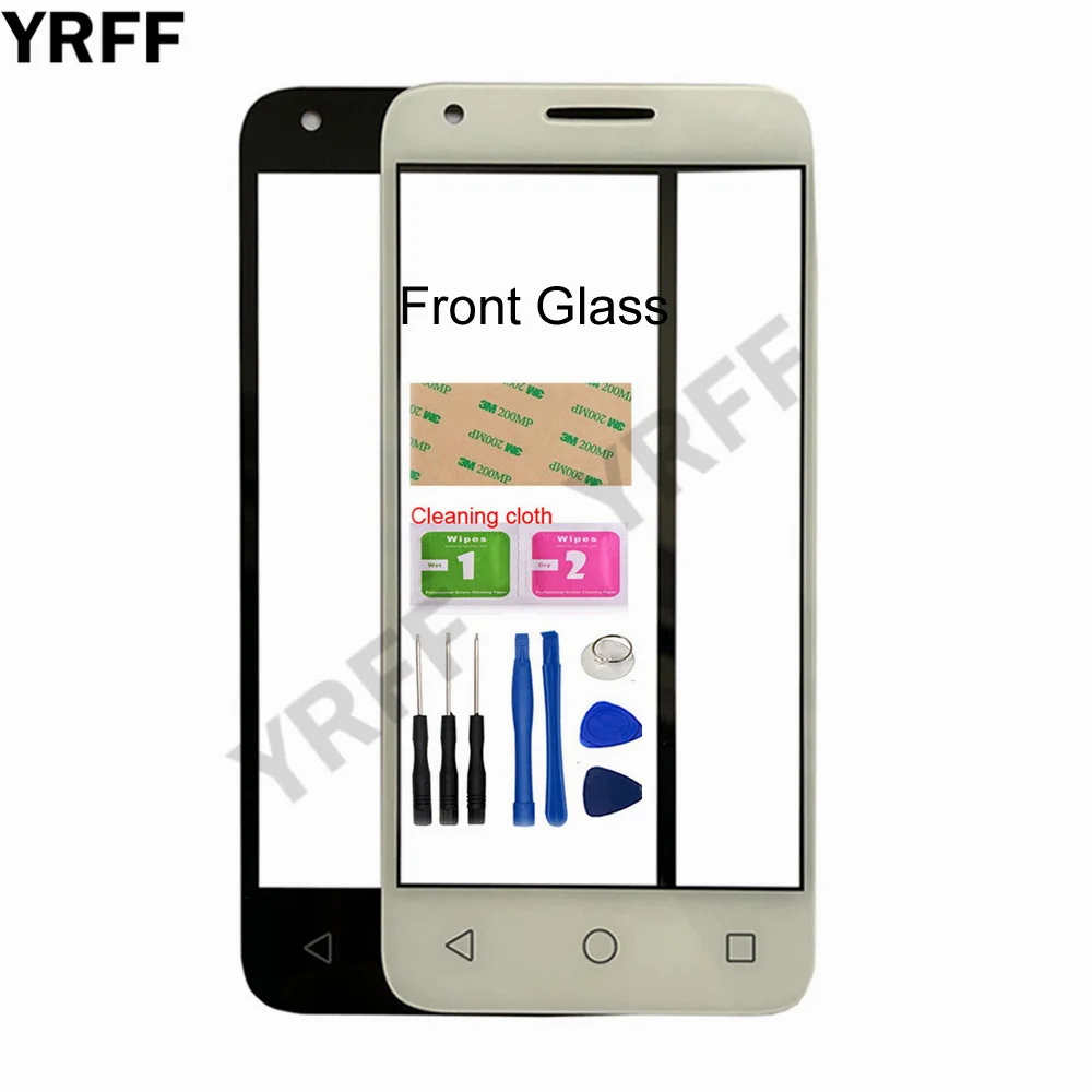Внешнее стекло 4 5 ''для Alcate 4027 (без сенсорного экрана) для Alcatel One Touch Pixi 3 4027D 4027X