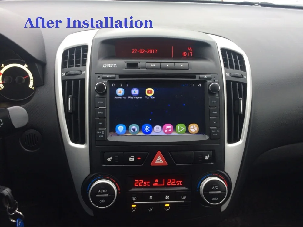 7 &quotAndroid Авто DVD для Kia Ceed 2009 2010 2011 Venga автомобильное радио стерео головное