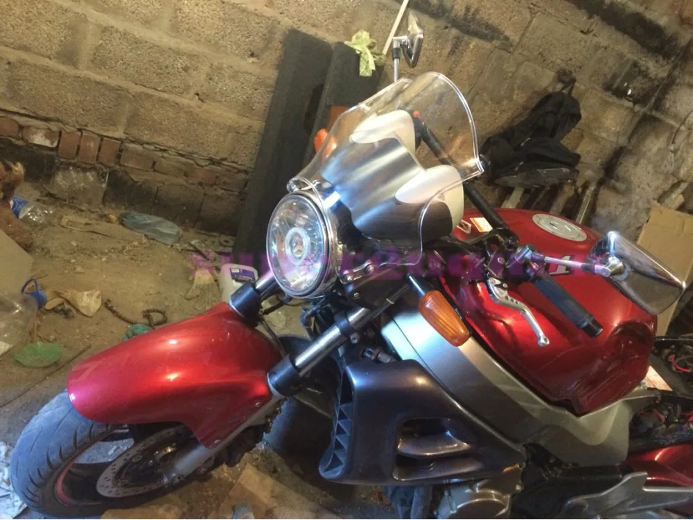 Для Kawasaki ZRX1100 ZRX1200 ZRX400 ZR7 ZR750 ZR550 ER5 Zephyr 750 550 Balius мотоцикл/мотоцикл лобовое