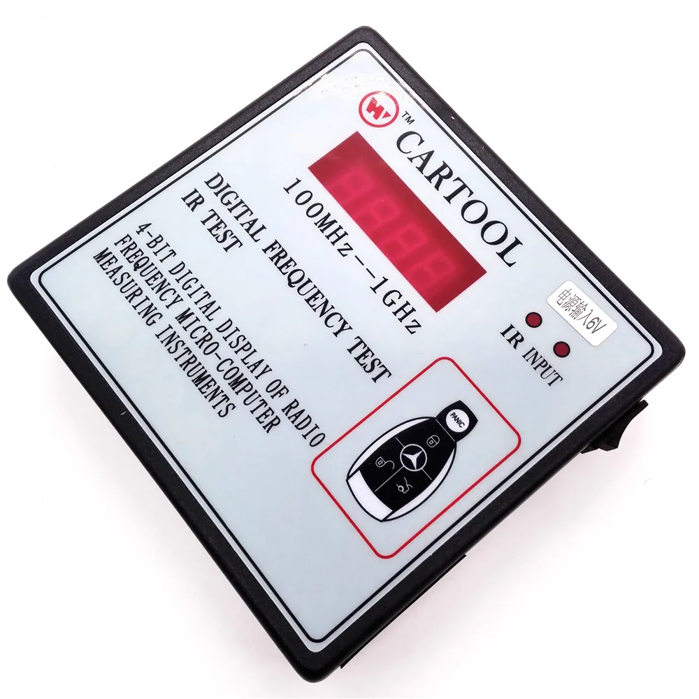 4 битный цифровой дисплей радиочастоты ИК тест микрокомпьютерные измерительные