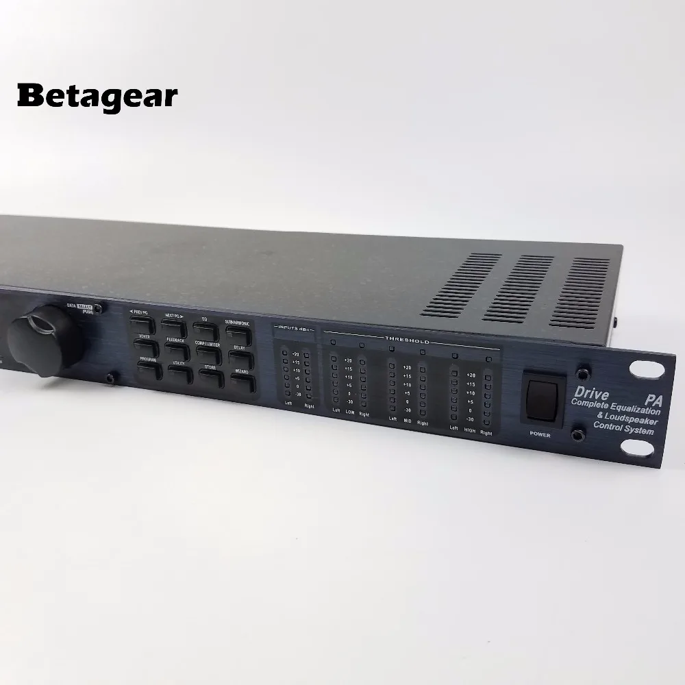 Система управления громкоговорителем Betagear Drive Rack PA с 2 входами и 6
