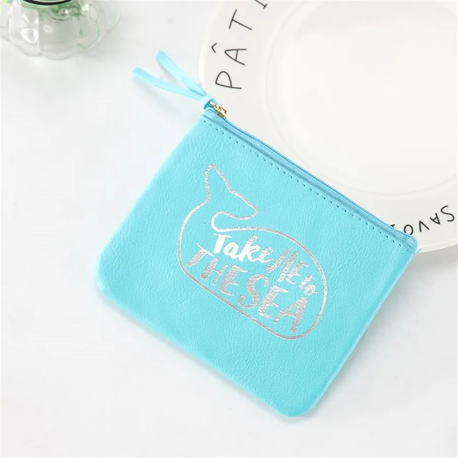 Женский мини кошелек Zoukane Дамский на молнии Многофункциональный маленький для