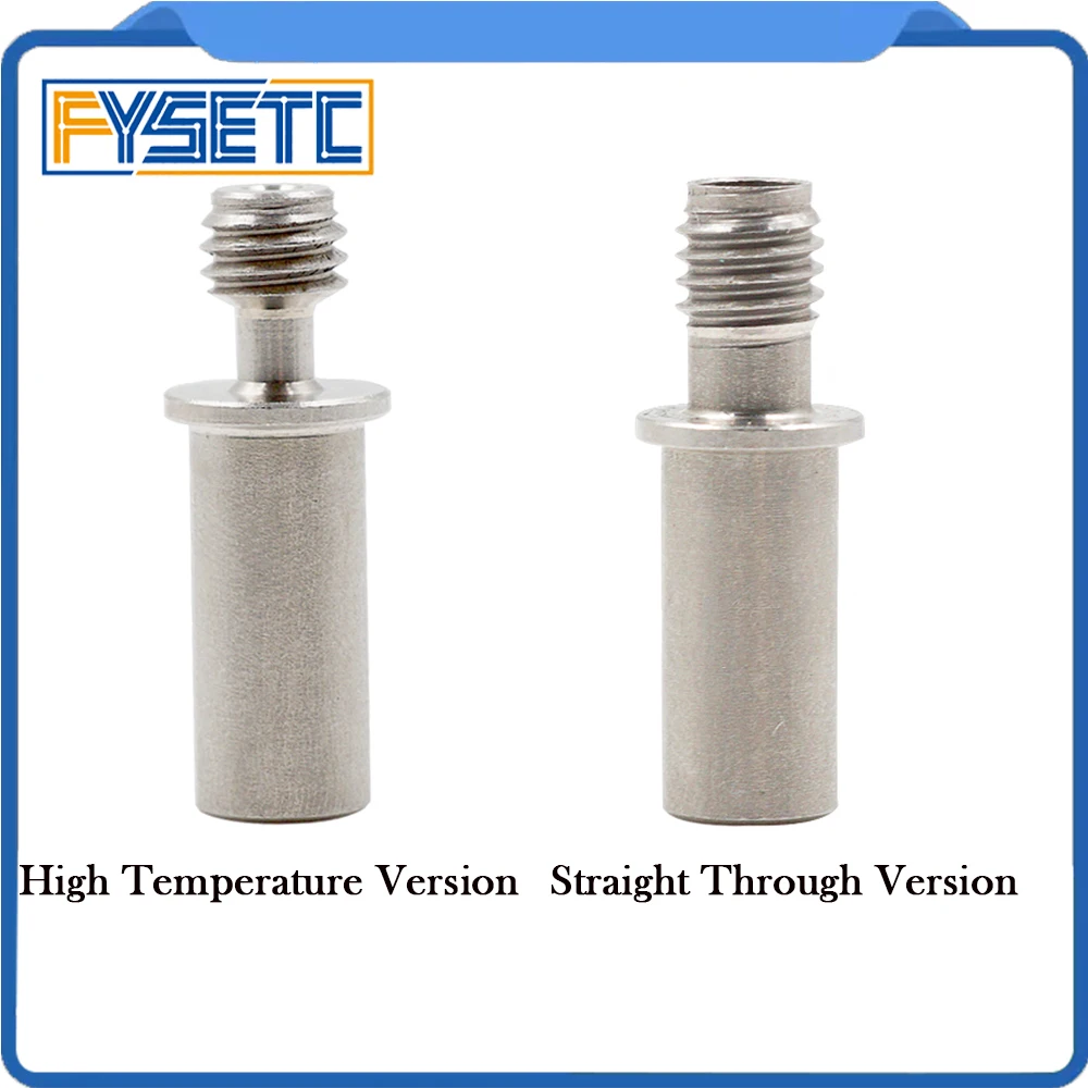 

Hexagonal V6 Hotend Dedicated Throat Straight Through Version / High Temperature Version 1.75mm Heat For 3D Printer Parts