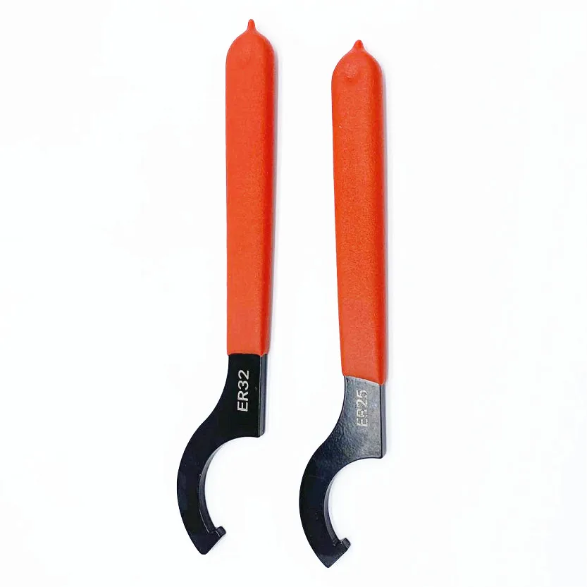 

ER ColletType High-carbon Steel ER25/ER32 wrench Spanner for ER Nut Collet Chuck Holder CNC Milling Tool Lathe Tools