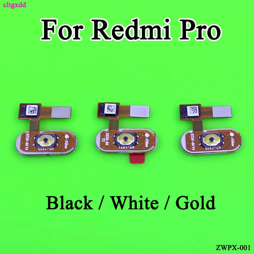 cltgxdd Home Button Fingerprint Sensor Flex Cable Connector For Xiaomi Redmi Pro Touch ID Scanner Module Parts | Строительство и
