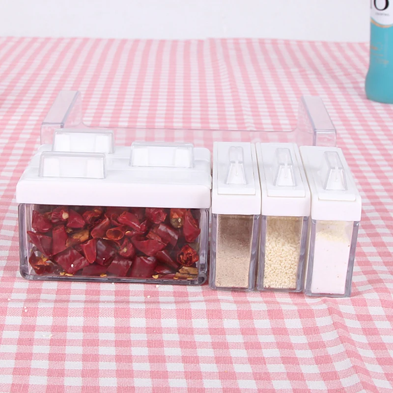 Набор банок для приправ банки соли кухонные перца средство XYBB001|kitchen condiments|salt