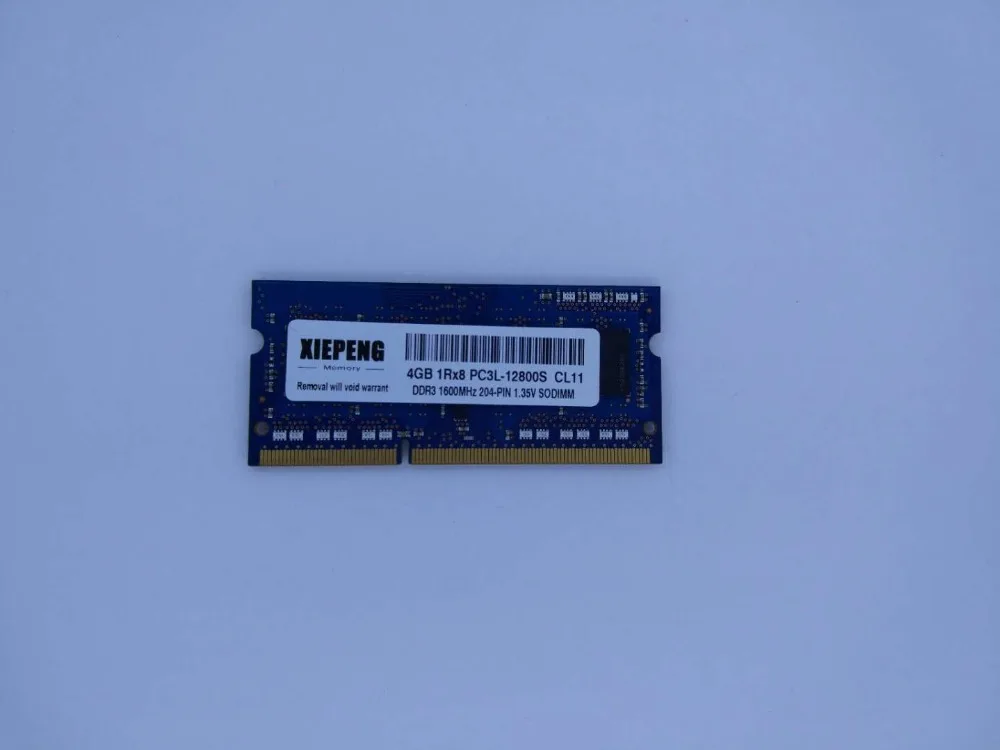 Память для ноутбука DELL Precision M2800 M3800 M4600 M4700 M4800 M6600 M6700 2 Гб DDR3L 1600 МГц память 1Rx8 4 1