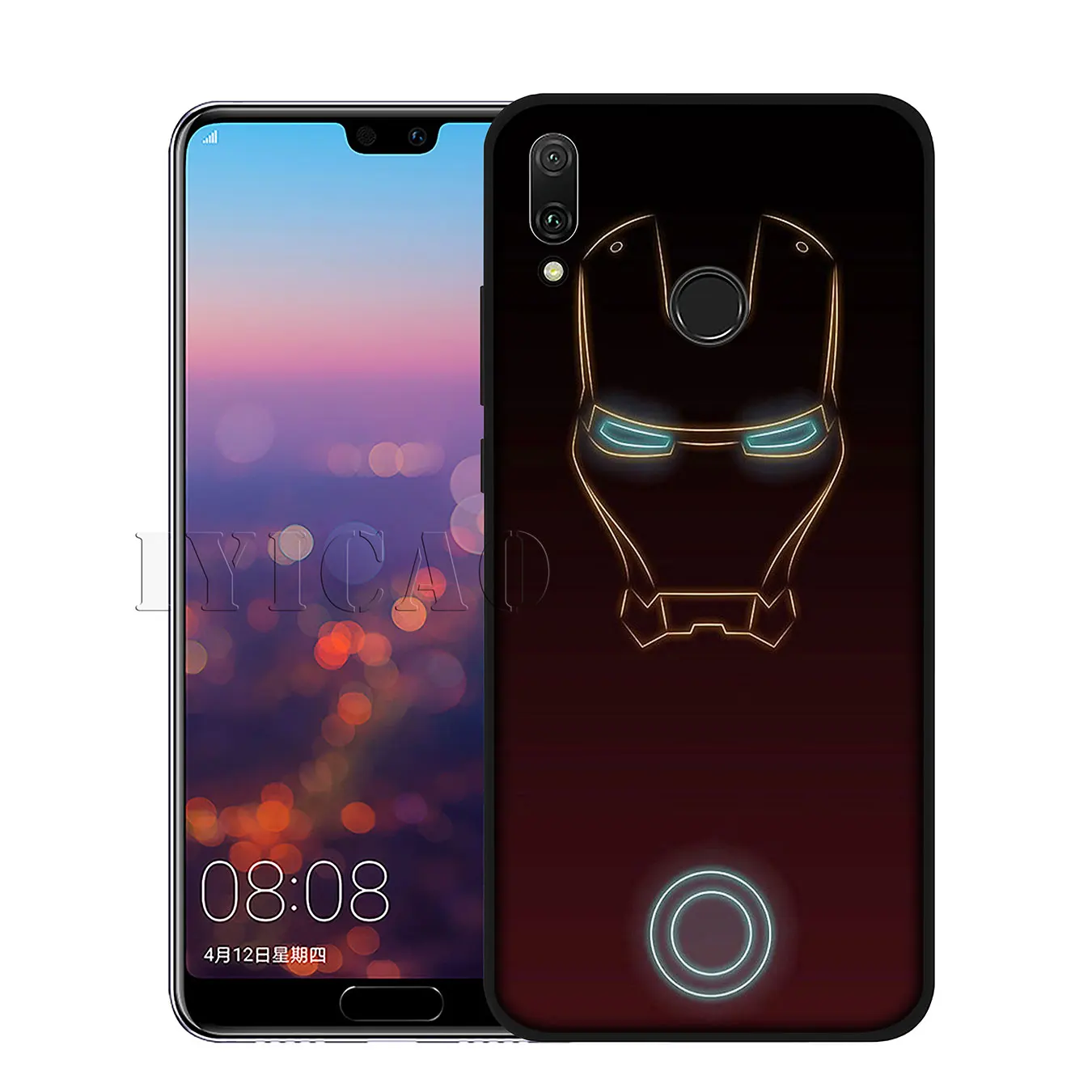 2 Мягкий чехол IYICAO MARVEL Мстители для huawei P20 Pro P10 P8 P9 P30 Lite Mini P Smart - Цвет: 2