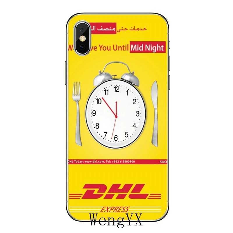Желтый Дизайн Роскошные логотип DHL для Xiaomi Redmi S2 3 S 4 4A 4x5 плюс 6 6A Примечание 3 4 5 5A 6 Pro Pocophone F1 Soft phone Чехол - Цвет: A-06