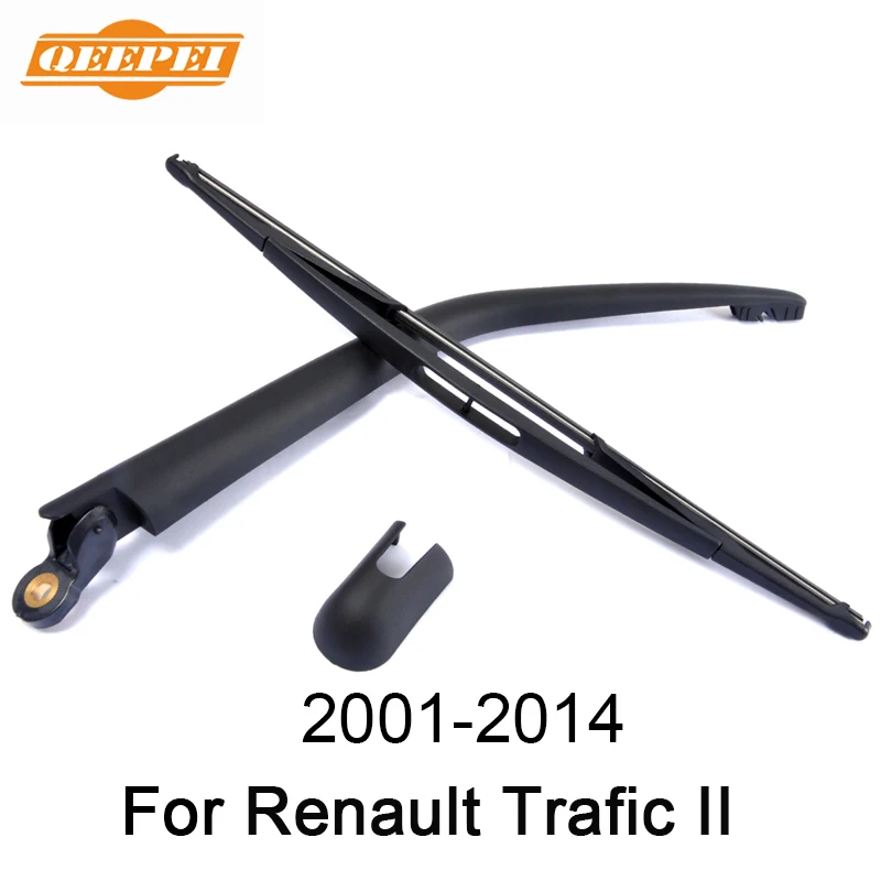 Рычаг и лезвие заднего стеклоочистителя QEEPEI 16 ''для Renault Trafic II 2001 2014