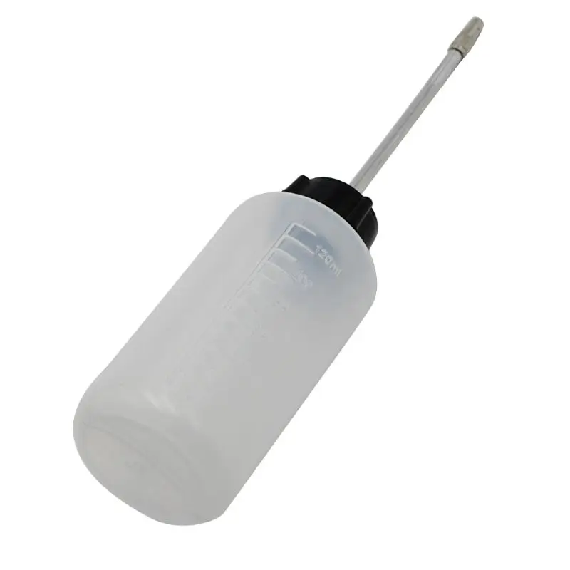 120ML Iron Head Plastic Empty Sewing Machine Oiler Fuel Can Filling Bottle Container Home Tool | Дом и сад