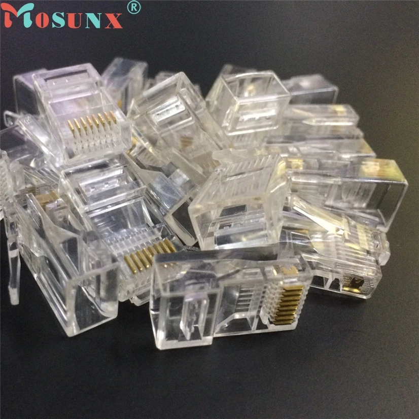 Сетевой соединитель Cat5 Cat5e по заводской цене 20 шт. металлический кабель rj45