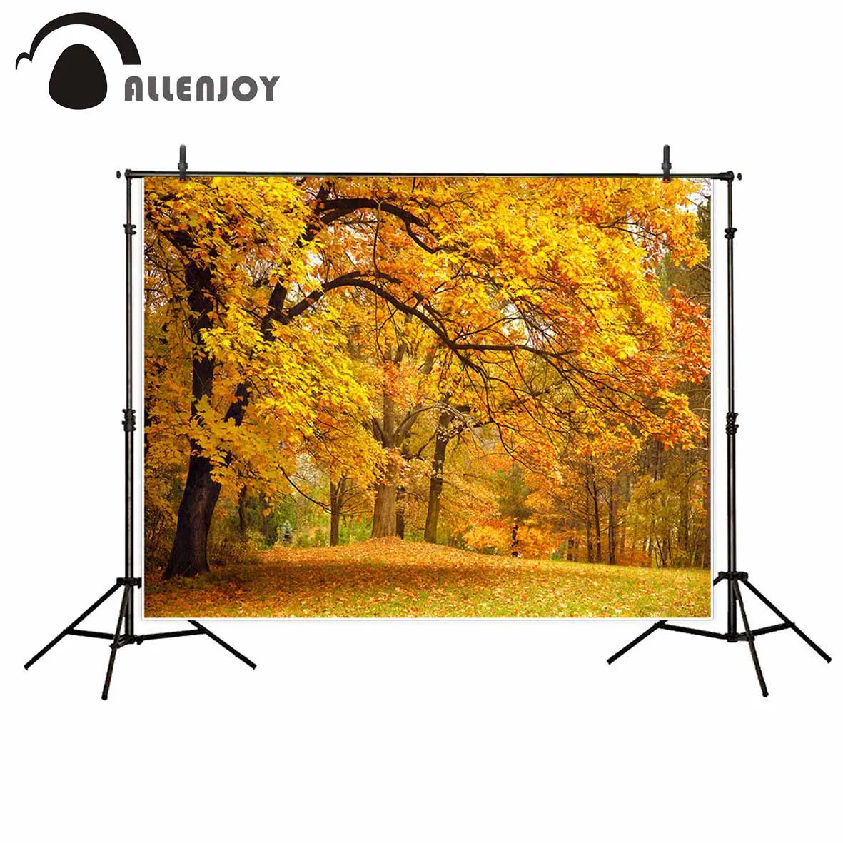 Allenjoy винтажный фон для фотосъемки осенний лес листья природный пейзаж фантазия