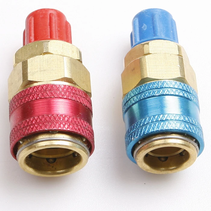 Автомобильный Кондиционер R134A/R12/R22 охлаждающие шланги для зарядки быстрая муфта