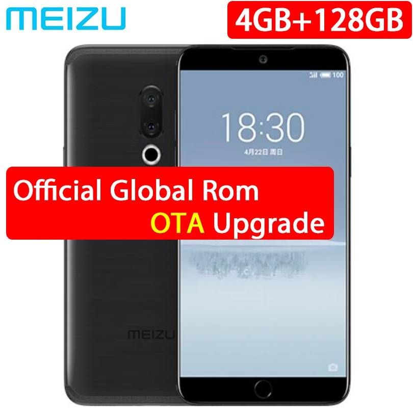 Оригинальный Meizu 15 4 ГБ ОЗУ 128 Гб ПЗУ Snapdragon 660 Восьмиядерный мобильный телефон 5 46