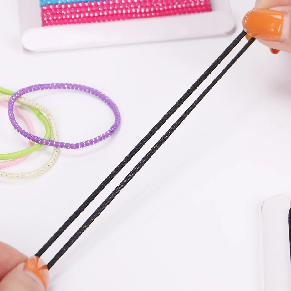 20 шт./1 комплект разноцветные эластичные резинки для волос|accessories for girls|accessories