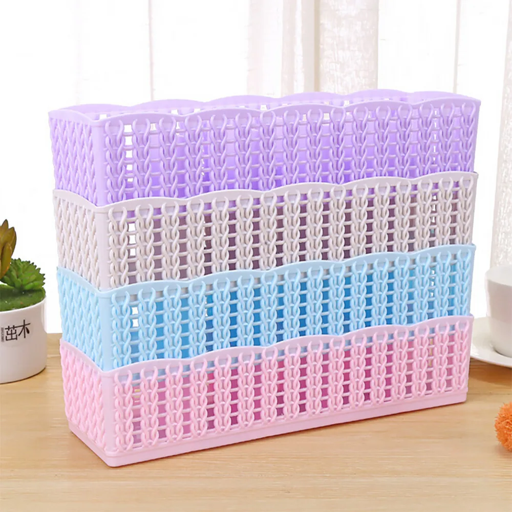 Ящик для хранения галстука бюстгальтера носков 5 ячеек пластиковый полый ящик