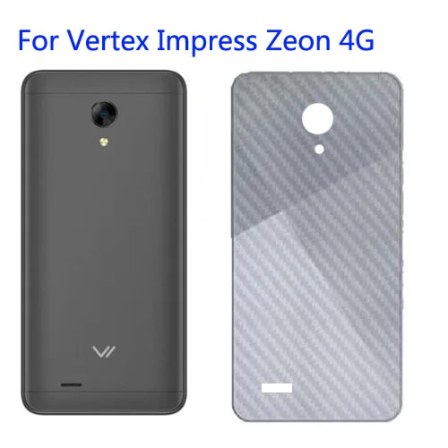 Защитная пленка для Vertex Impress Zeon мягкая защитная задней панели из углеродного