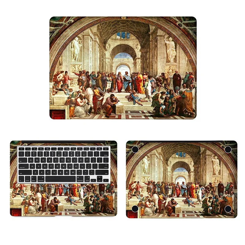 Наклейка для ноутбука Macbook Air Retina 11 12 13 15 дюймов с полным покрытием|Наклейки