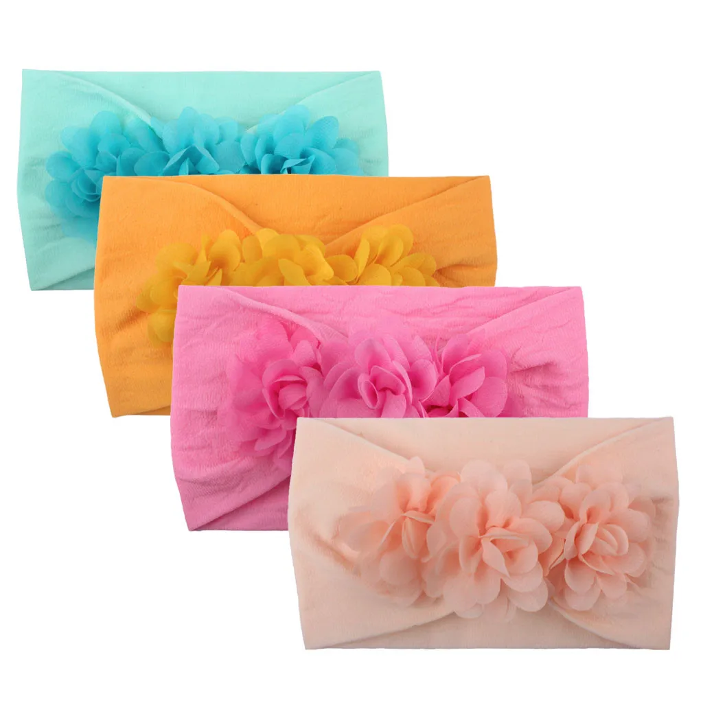 Комплект из 3 предметов для новорожденных и маленьких девочек лента волос с