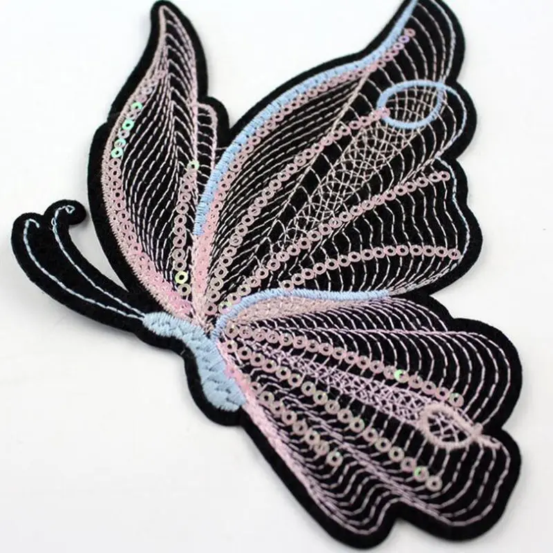 Патчи для одежды разноцветные 3D блестки наклейки одежды|iron on patches|iron onapplique badge |