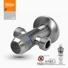 VIBORG Deluxe SUS304 из нержавеющей стали литье без свинца Трехходовой угловой клапан Угловые запорные клапаны, KS-A17sL