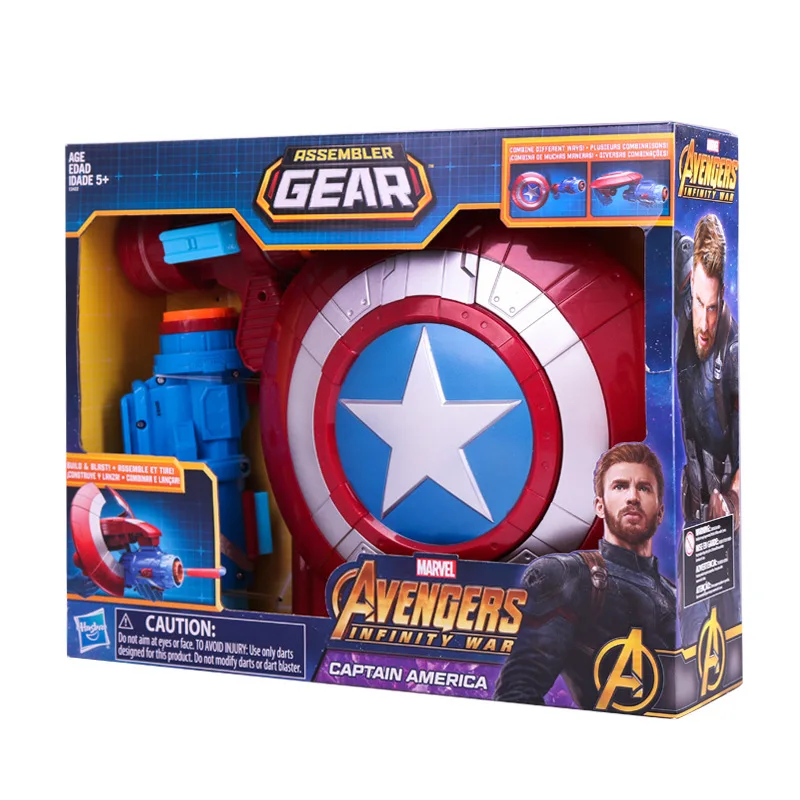 Hasbro marvel аниме Фигурки Мстителей 4 Капитан Америка комбинированное оборудование