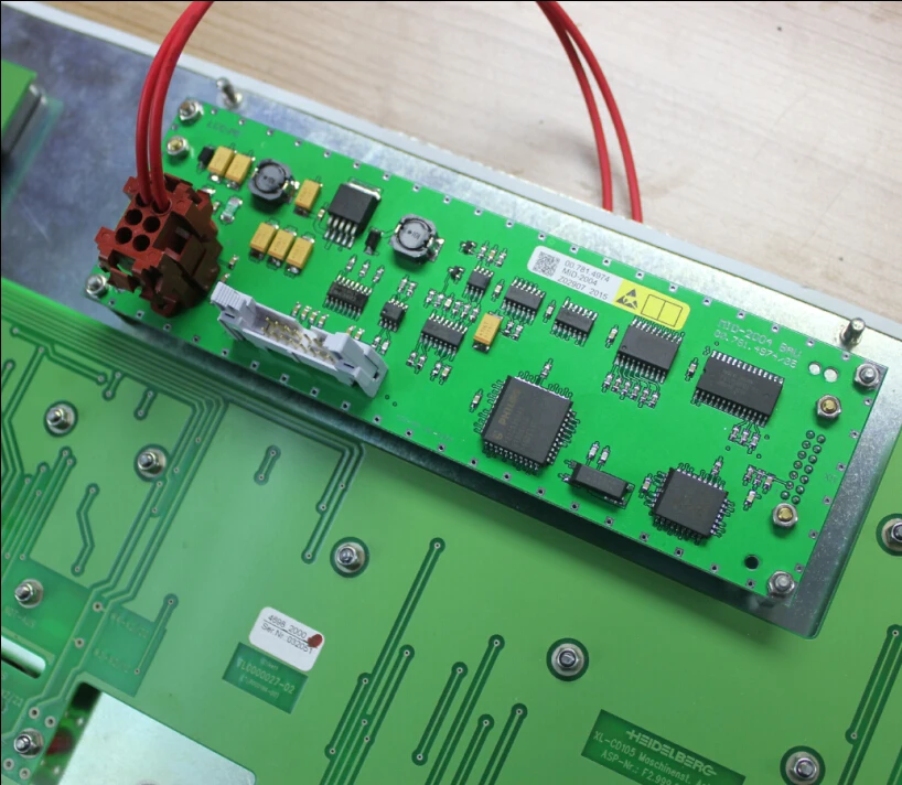 Модуль отображения информации о небольшой ленте MID2004 00.781.4974 CP tronic board + экран