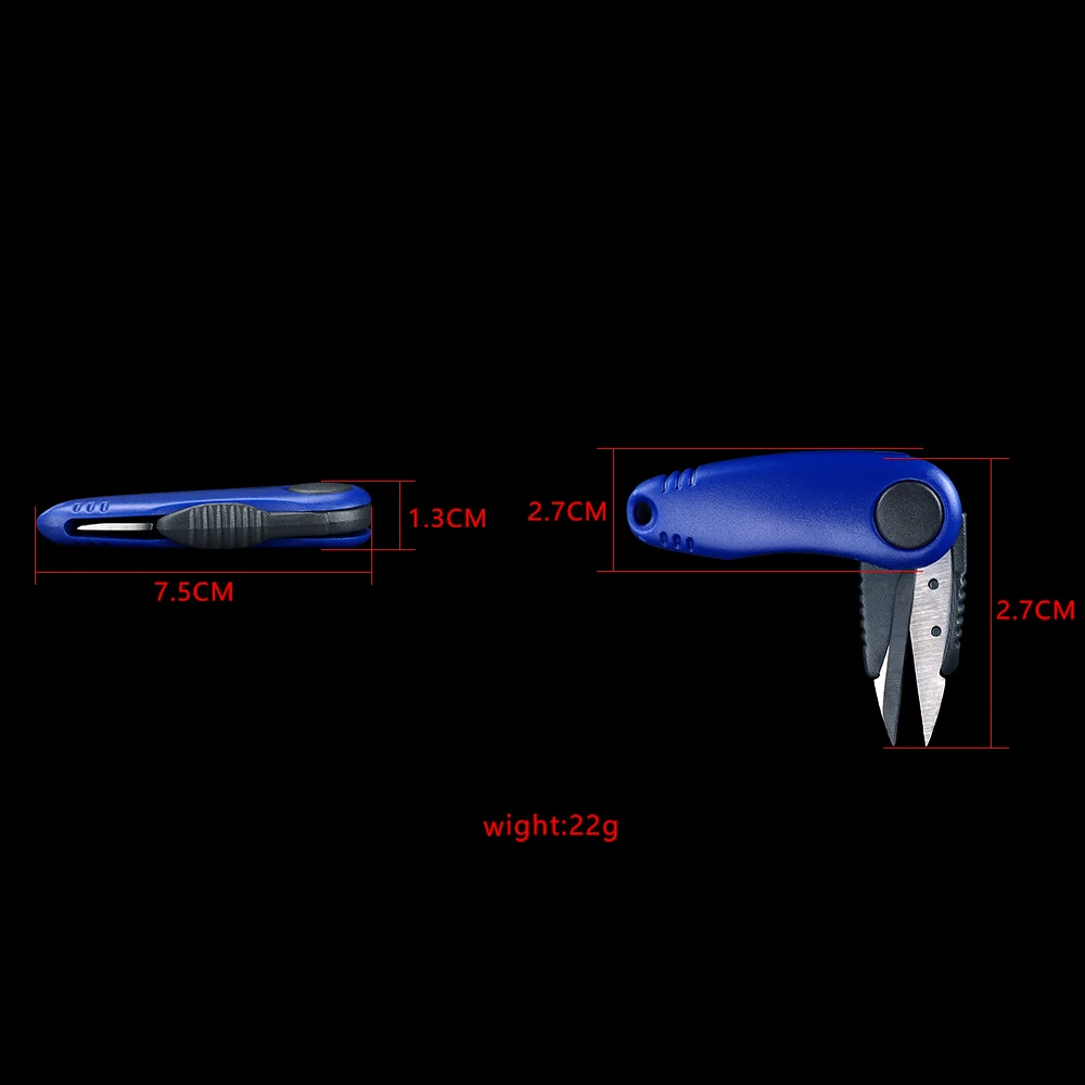 Рыболовные ножницы DAGEZI рыболовные снасти инструмент для резки лески машинка