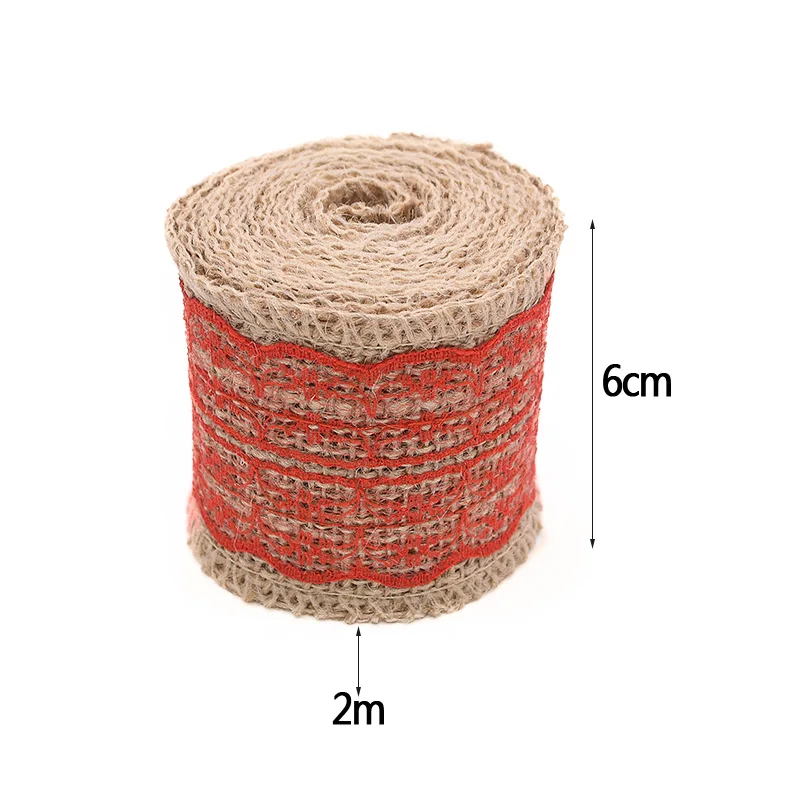Лента из натурального джута в рулонах 2 м | Дом и сад