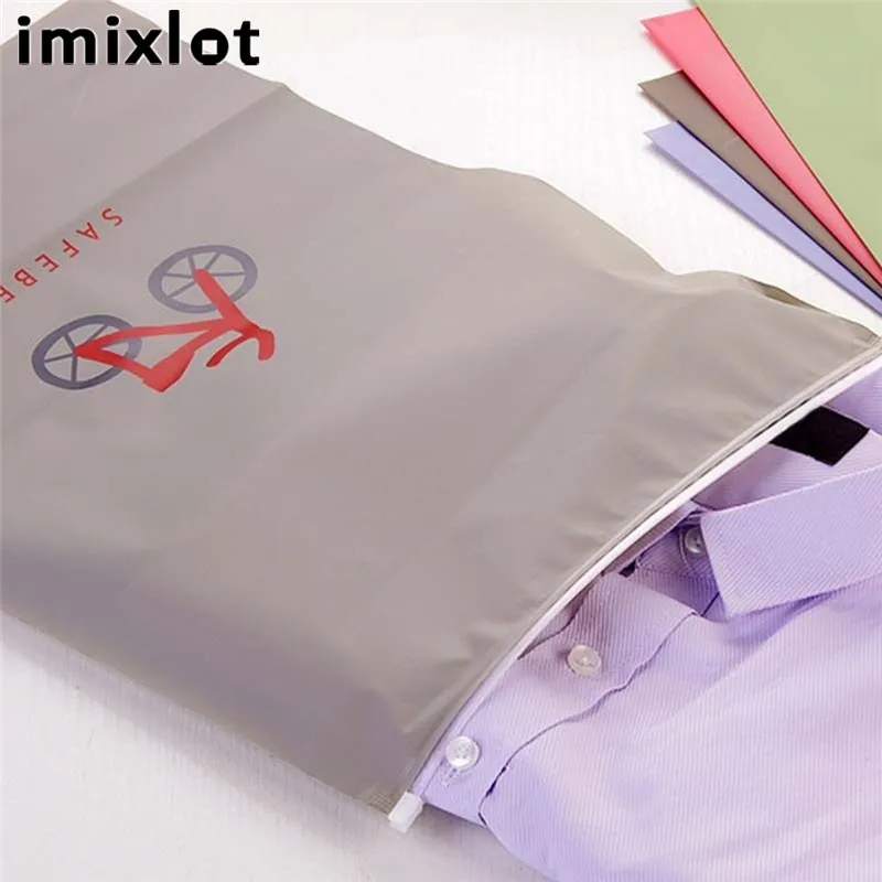 Пакеты Imixlot для хранения одежды закрывающиеся многоразовые сумки на молнии