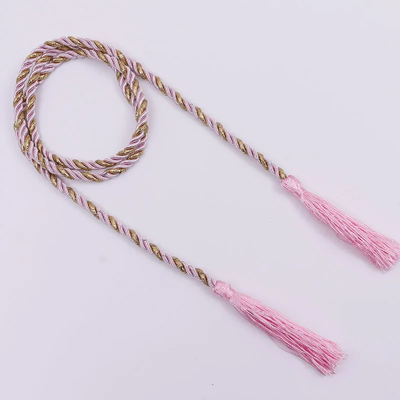 Pink 4 шт./упак. Малый бахрома для занавесок завязка Закладка Подвеска с героем АНИМЕ DIY Craft закладки декоративные материалы производит аксессуары - Цвет: Pink
