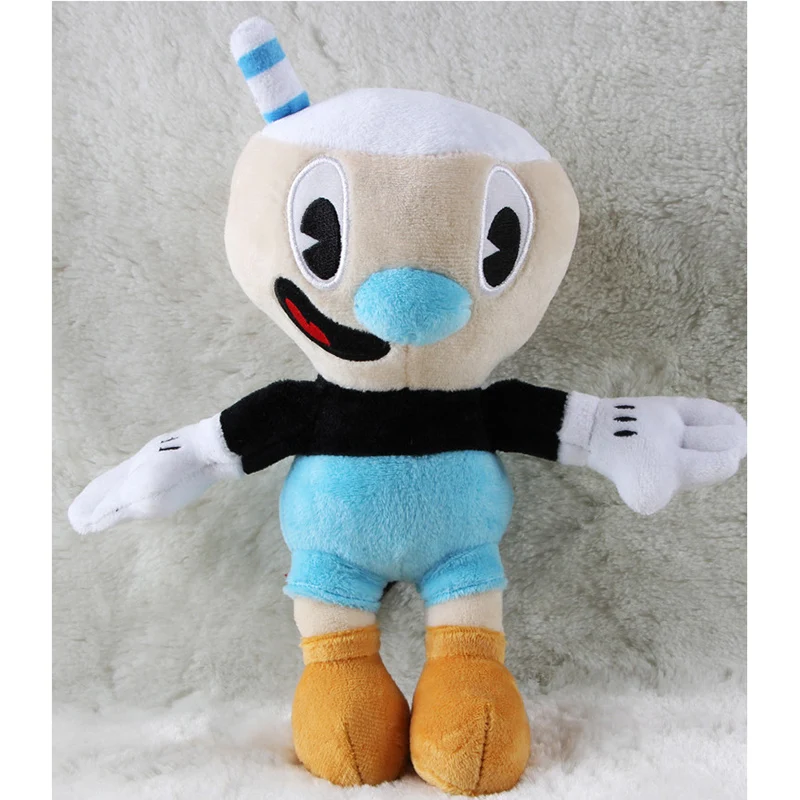 Приключенческая игра Cuphead плюшевая игрушка Mugman Ms. Chalice ghost King Dice Cagney Carnantion плюшевые куклы игрушки для детей Подарки