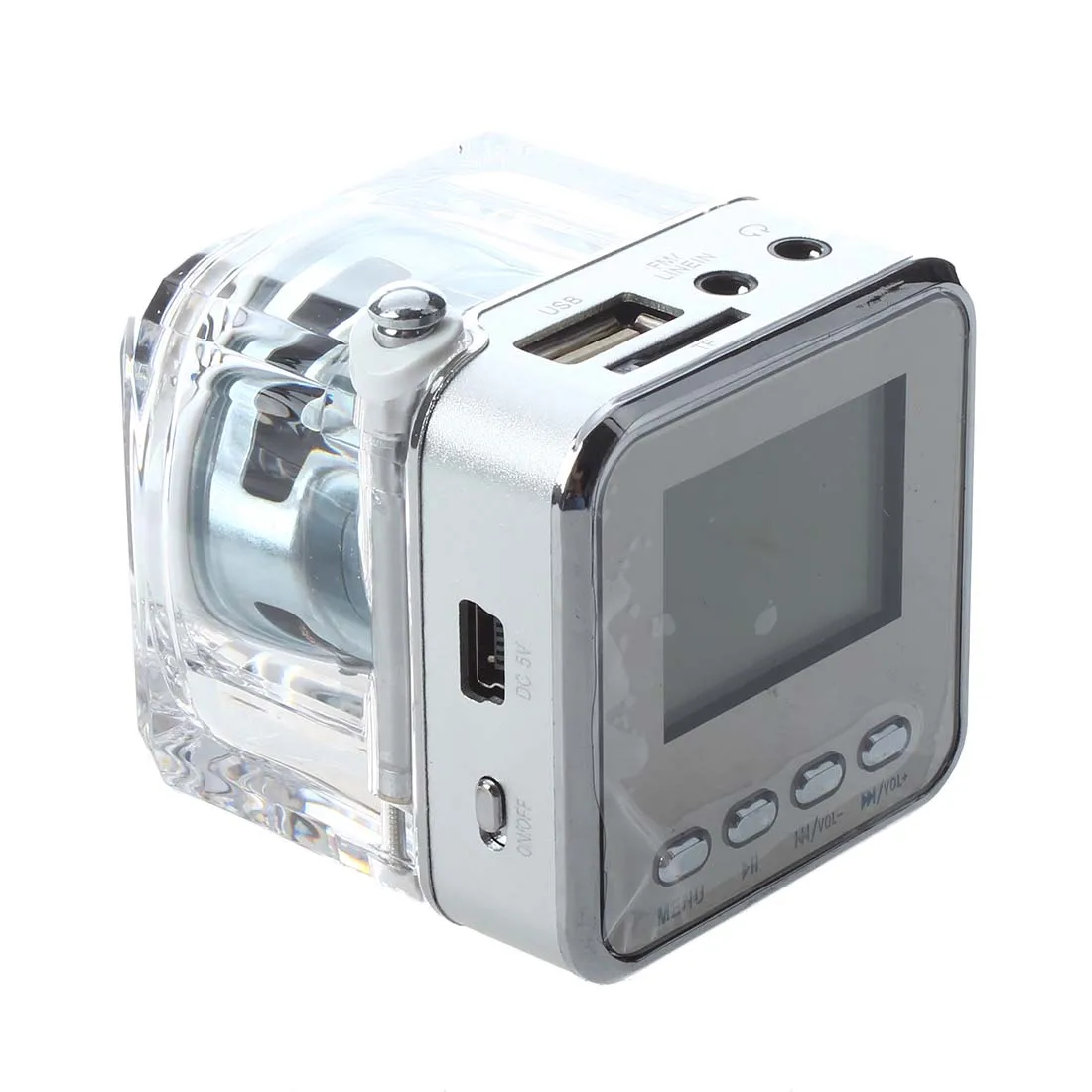 Портативный Мини цифровой Динамик для музыки MP3-плеер Micro SD/TF USB FM | Электроника