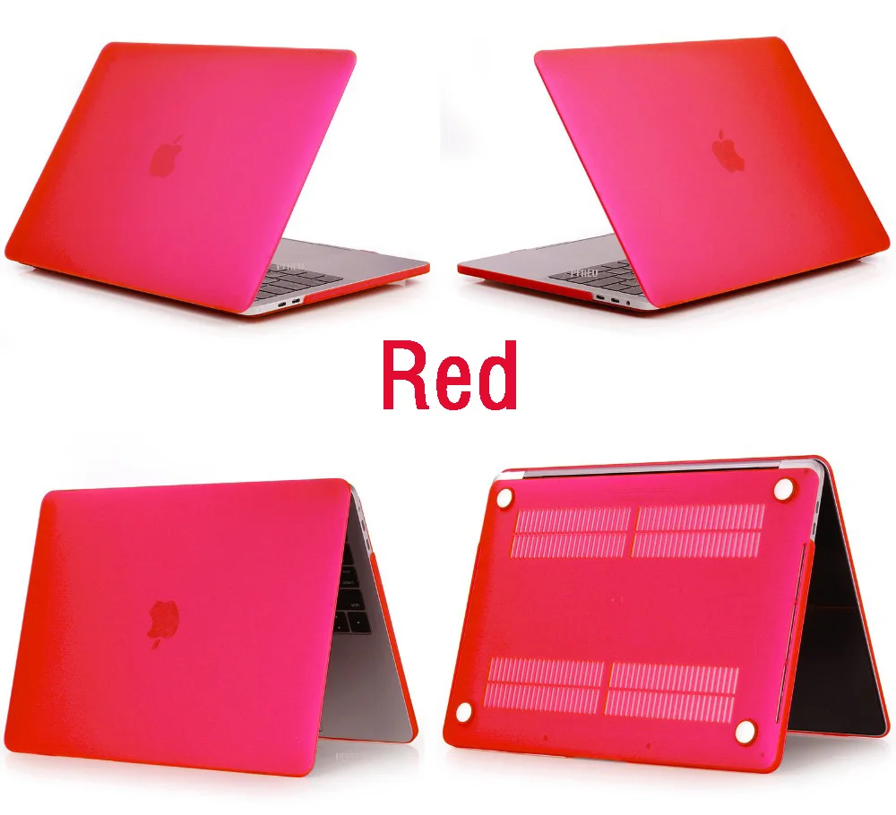 Матовый чехол для ноутбука Apple MacBook Air Pro retina 11 12 13 15 для mac book New Air A1932 Pro 13,3 15,4 с сенсорной панелью чехол