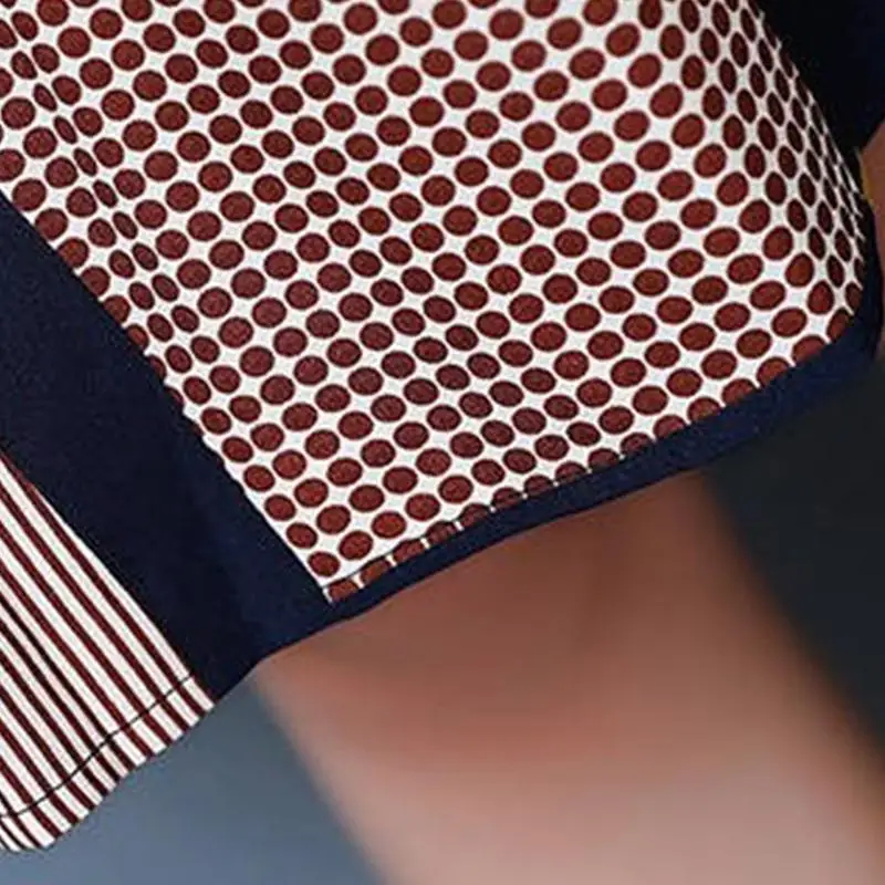 None Женская одежда с коротким рукавом А-силуэт городская повседневная юбка платье