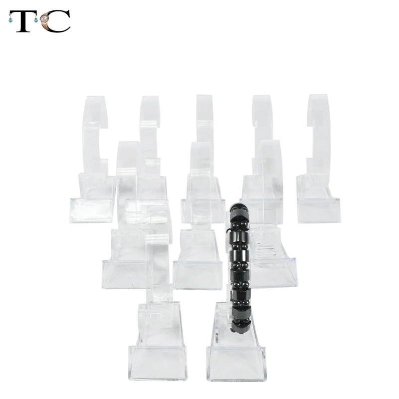 Регулируемый прозрачный акриловый держатель для ювелирных изделий 1 шт.|Упаковка