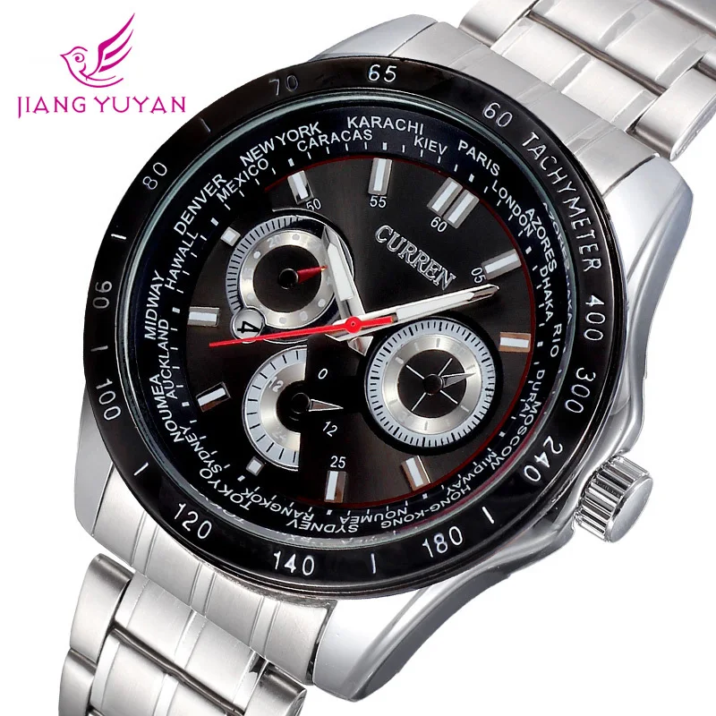 CURREN casual quartz watch men sports watches luxury brand military wristwatches relogio masculino | Наручные часы