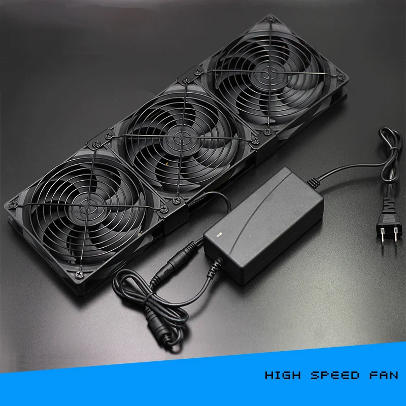 

220V speed industrial case cabinet high quality asic bitcoin Miner cooler Water cooling cooled row pc 120mm fan router heatsink