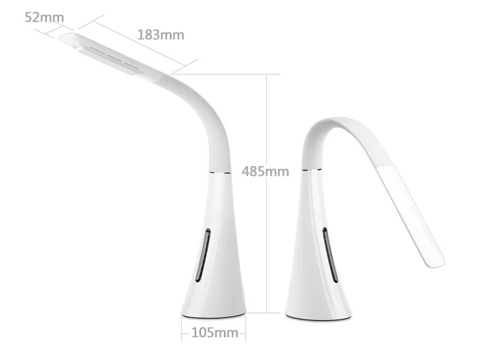 [Seven Neon]8sets fashion Portable 7W 30LM COB LED table lamp with flexible arm and sliding touch dimmer led desk | Лампы и освещение