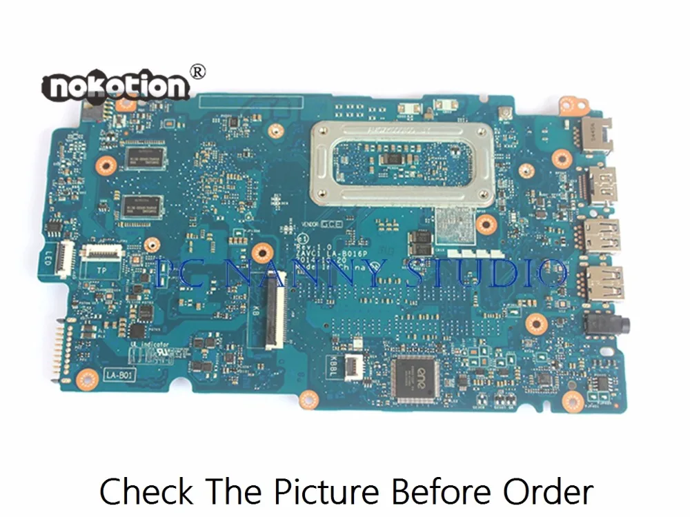 Pcnanny JGW4R 0JGW4R для Dell Inspiron 5448 5548 Материнская плата ноутбука LA-B016P W/I3-5005U DDR3L тестирование
