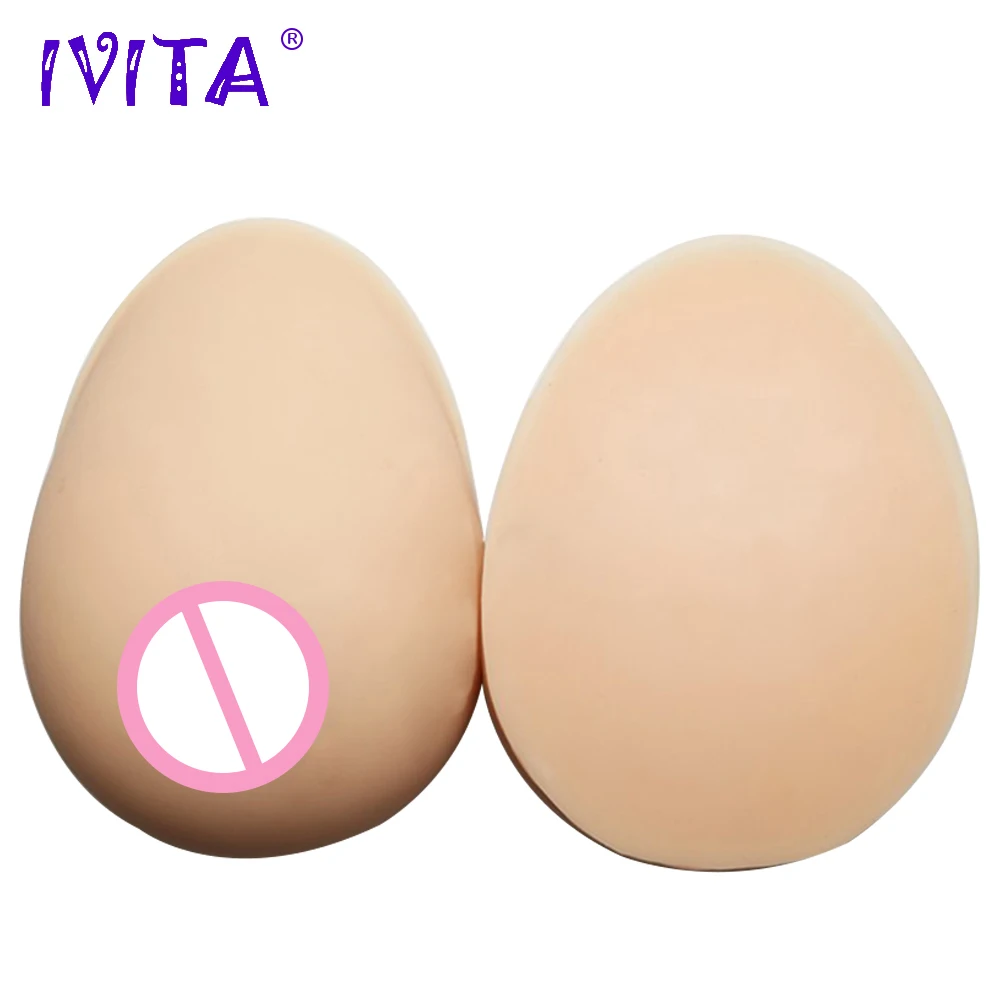 IVITA 2000 г силиконовая искусственная форма груди силиконовый увеличитель Драг