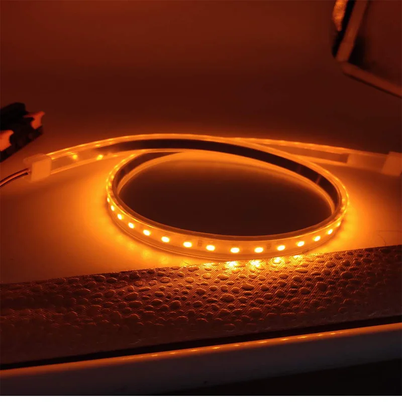 Водонепроницаемая светодиодная лента 1p65 ip67, 3528 SMD 60 светодиодов на метр, 120 светодиодов на метр, 12 В постоянного тока