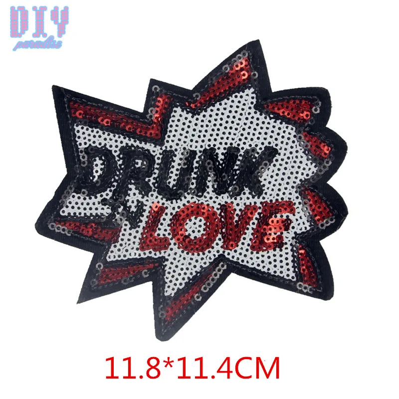 5 шт. патчи с блестками и надписью панк|iron on patches|iron onpatch iron |