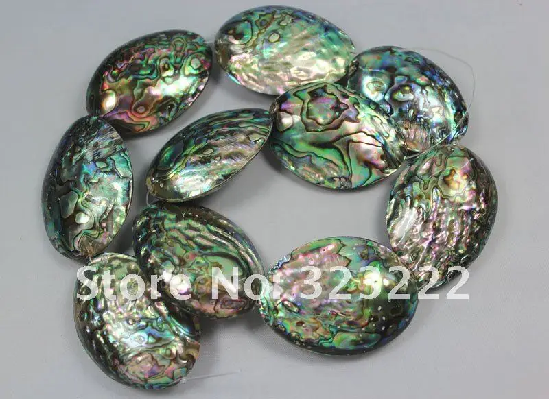 

natural 1 strand 10pcs pupa Abalone shell beads good quality free shiping