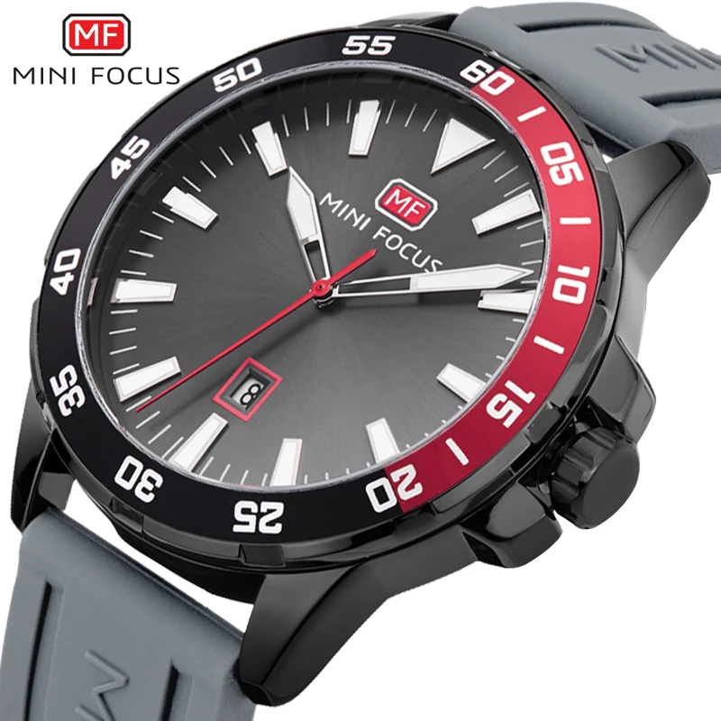 Мини фокус мужские часы лучший бренд класса люкс Водонепроницаемый спортивные