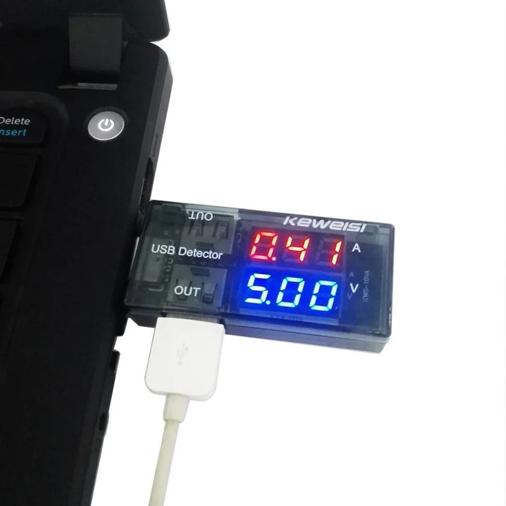 Цифровой вольтметр амперметр светодиодный USB тестер зарядный детектор