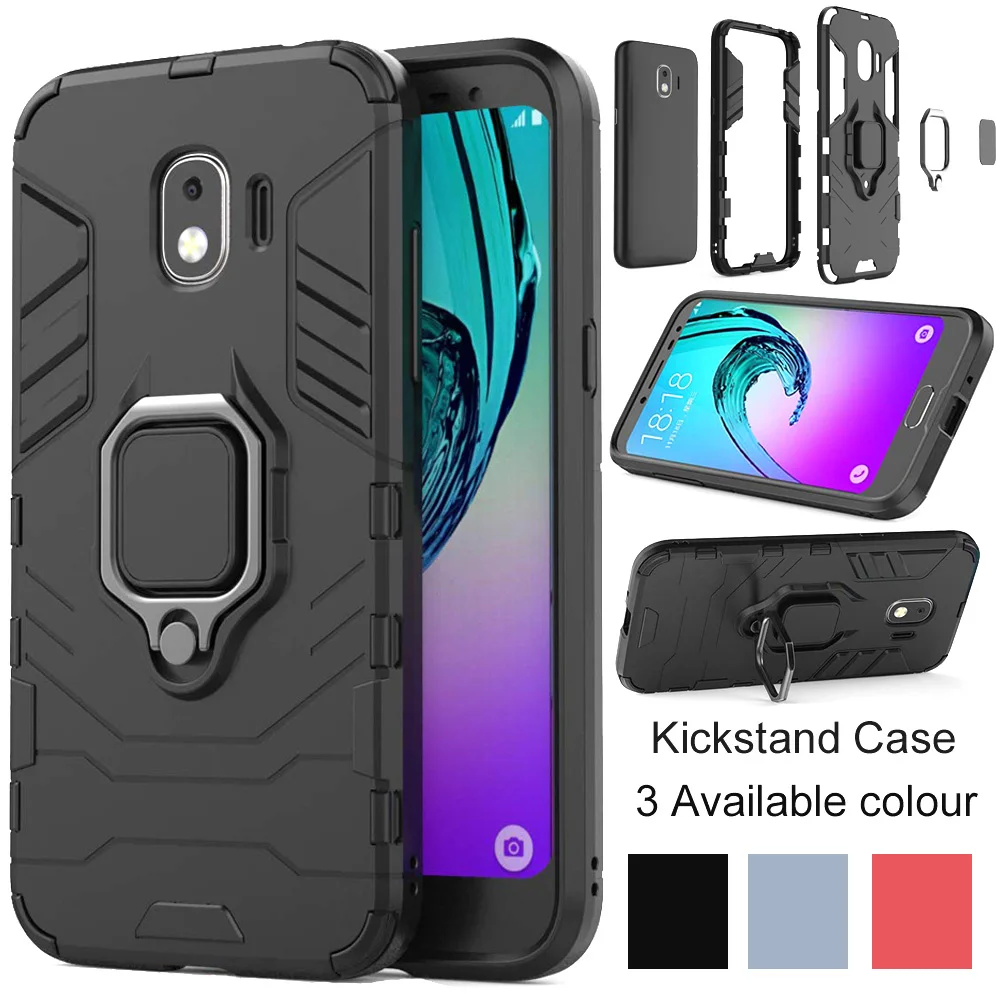 Для Samsung Galaxy J2 Pro 2018 J250F/Гранд премьер-профессионал чехол 2 в 1 магнитное кольцо